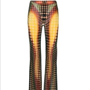 JPG Brown Dots Print Pants